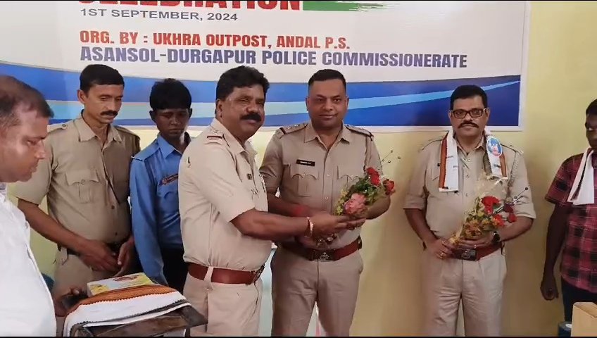 पुलिस दिवस के अवसर पर उखड़ा पुलिस फांडी की ओर से मुफ्त नेत्र जांच शिविर।