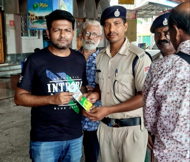आद्रा मंडल में चलाया गया एकल उपयोग प्लास्टिक के खिलाफ विशेष अभियान”
