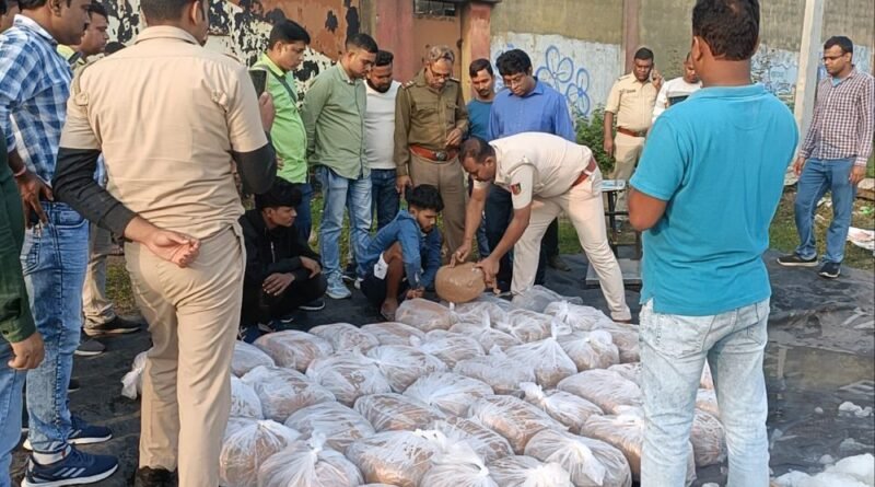 मेदिनीपुर के बेल्डा से बीरभूम के दुबराजपुर जाने के क्रम में आज सुबह रानीगंज के पंजाबी मोड इलाके में एक पेट्रोल पंप के सामने रानीगंज के पंजाबी मोड़ फांड़ी के पुलिस के तत्परता से मछली लदे एक ट्रक से भारी मात्रा में गांजा बरामद किया