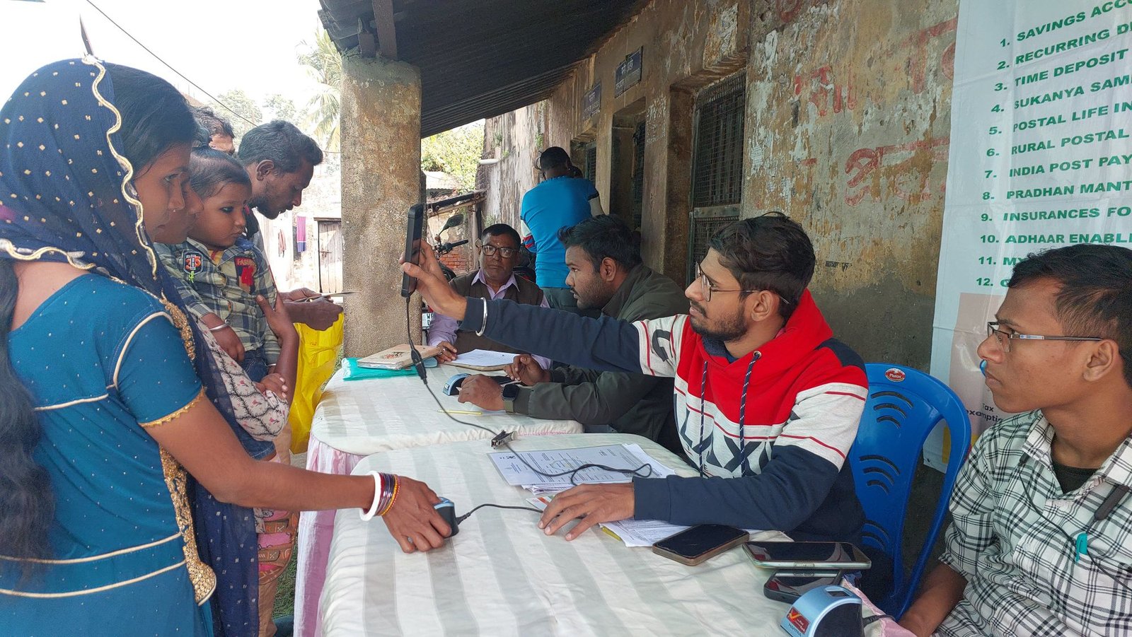 काली पहाड़ी पोस्ट ऑफिस में आज एक आधार कार्ड सुकन्या समृद्धि योजना का स्पेशल कैंप का आयोजन किया गया