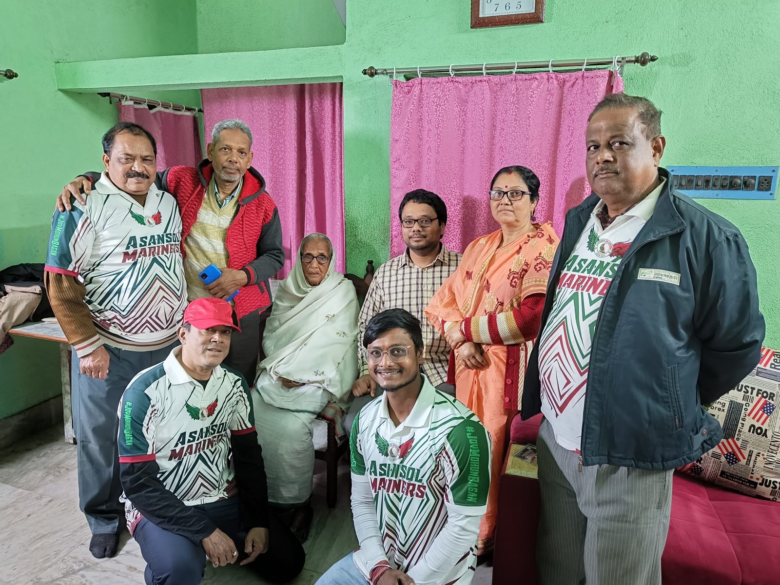 ইউপিএসসিতে দেশের প্রথম / সিঞ্চনস্নিগ্ধ অধিকারীকে সম্বর্ধনা আসানসোল মেরিনার্স”র