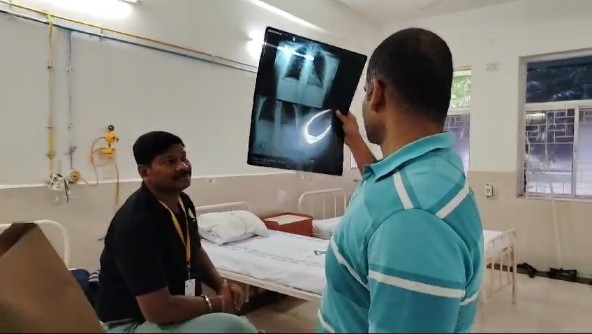 मिनी मैराथन के दौरान अचानक एक व्यक्ति को लगी गोली,घटना की जांच कर रही है पुलिस