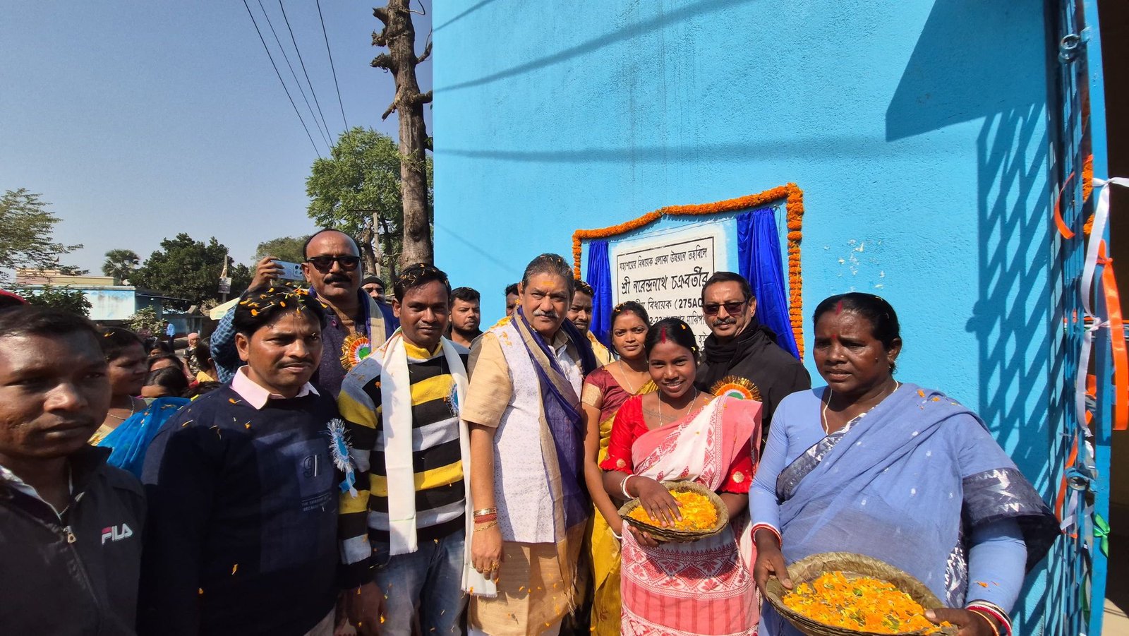 বিধায়ক এলাকা উন্নয়ন তহবিল থেকে ১০ লক্ষ টাকা ব্যয় / পান্ডবেশ্বরে নবনির্মিত আদিবাসী সাংস্কৃতিক ভবনের উদ্বোধন