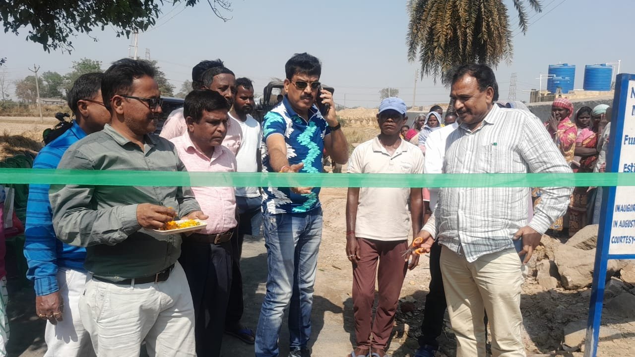 বারাবনিতে নতুন রাস্তার উদ্বোধন, ব্যয় ১০ লক্ষ টাকাও বেশি