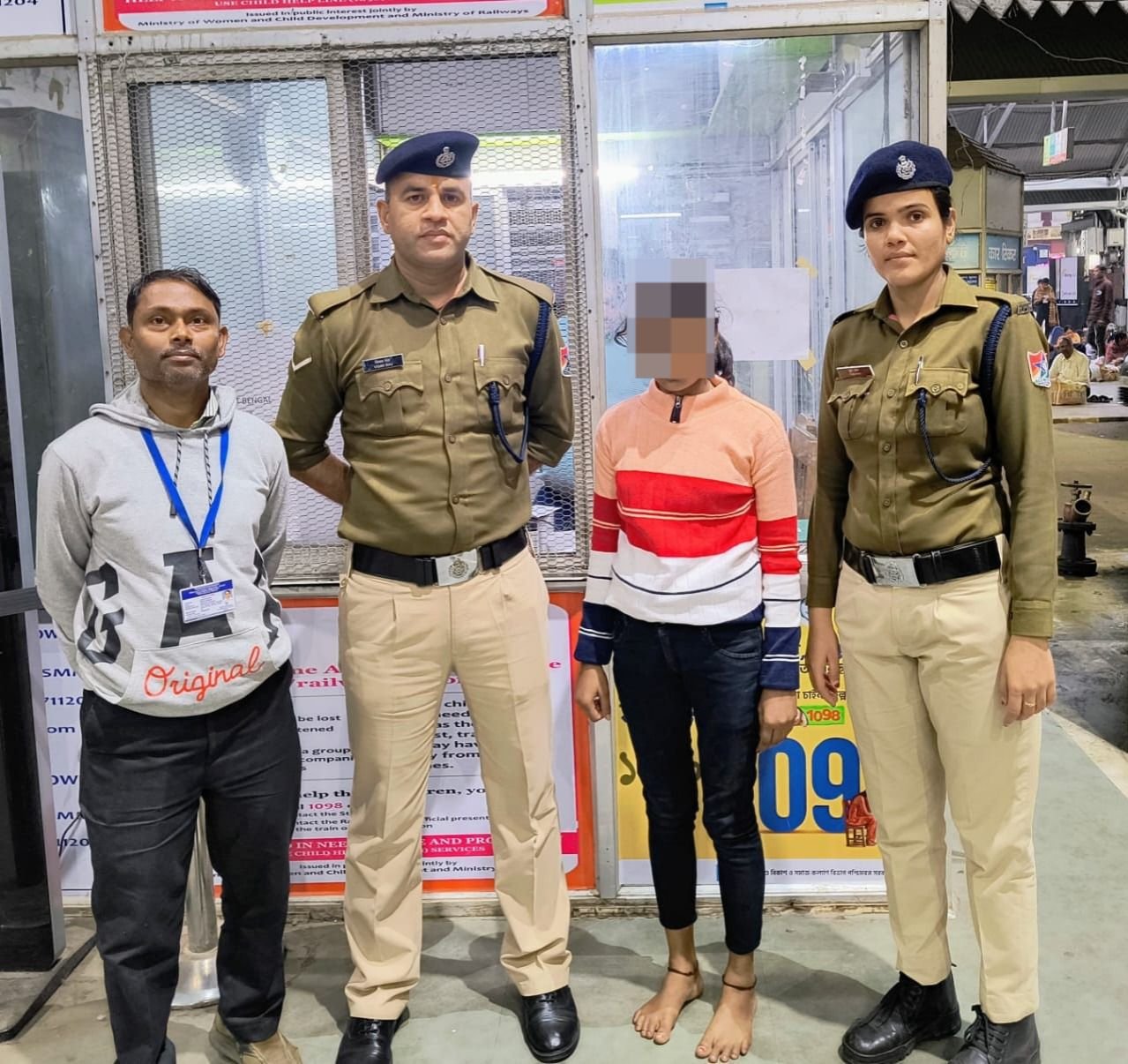 পূর্ব রেলের আরপিএফের ” অপারেশন নানহে ফরিস্তে ” / জানুয়ারি মাসে উদ্ধার ৭০ জন নাবালক ও নাবালিকা