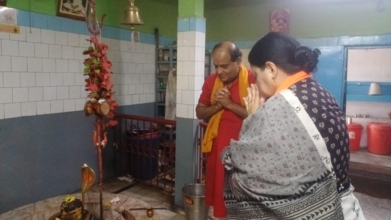 जनसंपर्क अभियान में अग्निमित्रा ने तृणमूल सरकार पर साधा निशाना