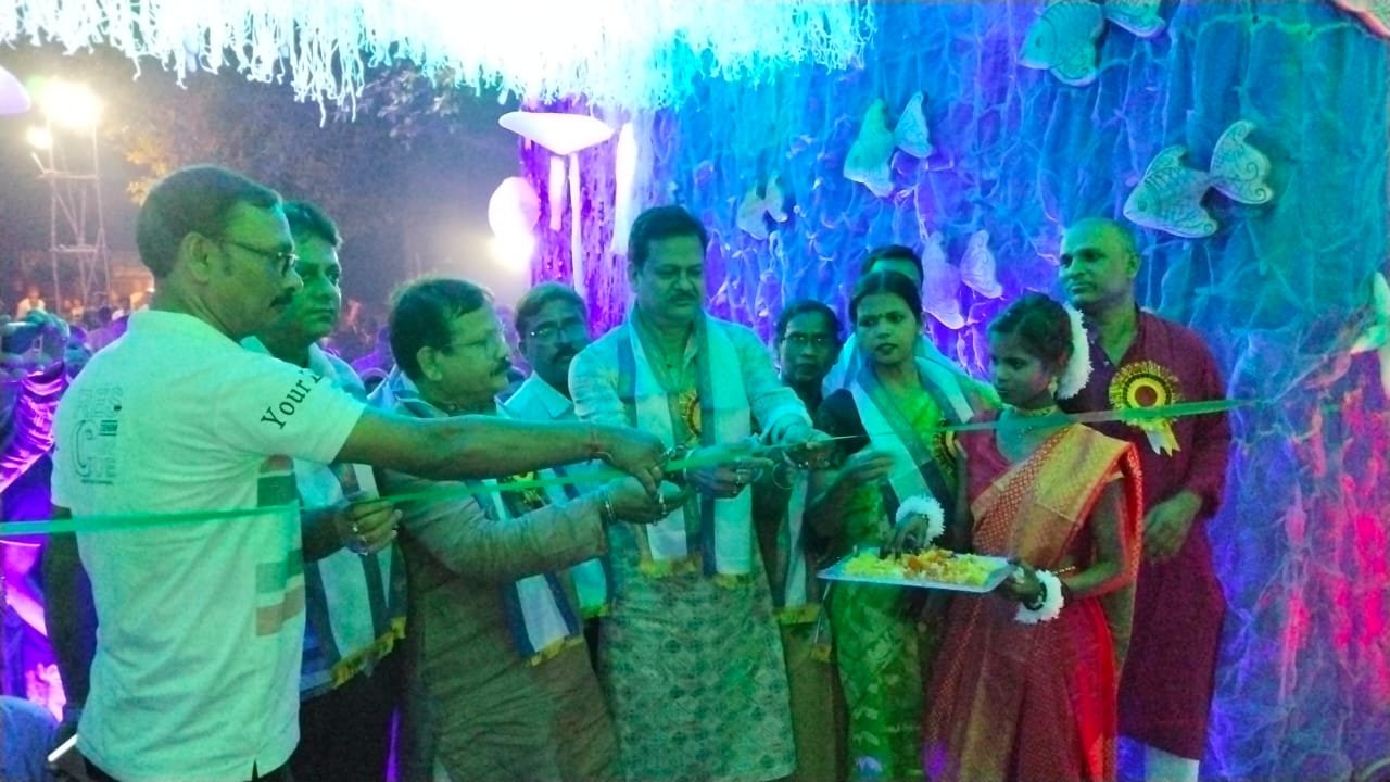बर्नपुर कल्याण समिति के बांसती दुर्गापूजा का हुआ उद्घाटन, 44वे वर्ष हो रहा पूजा का आयोजन