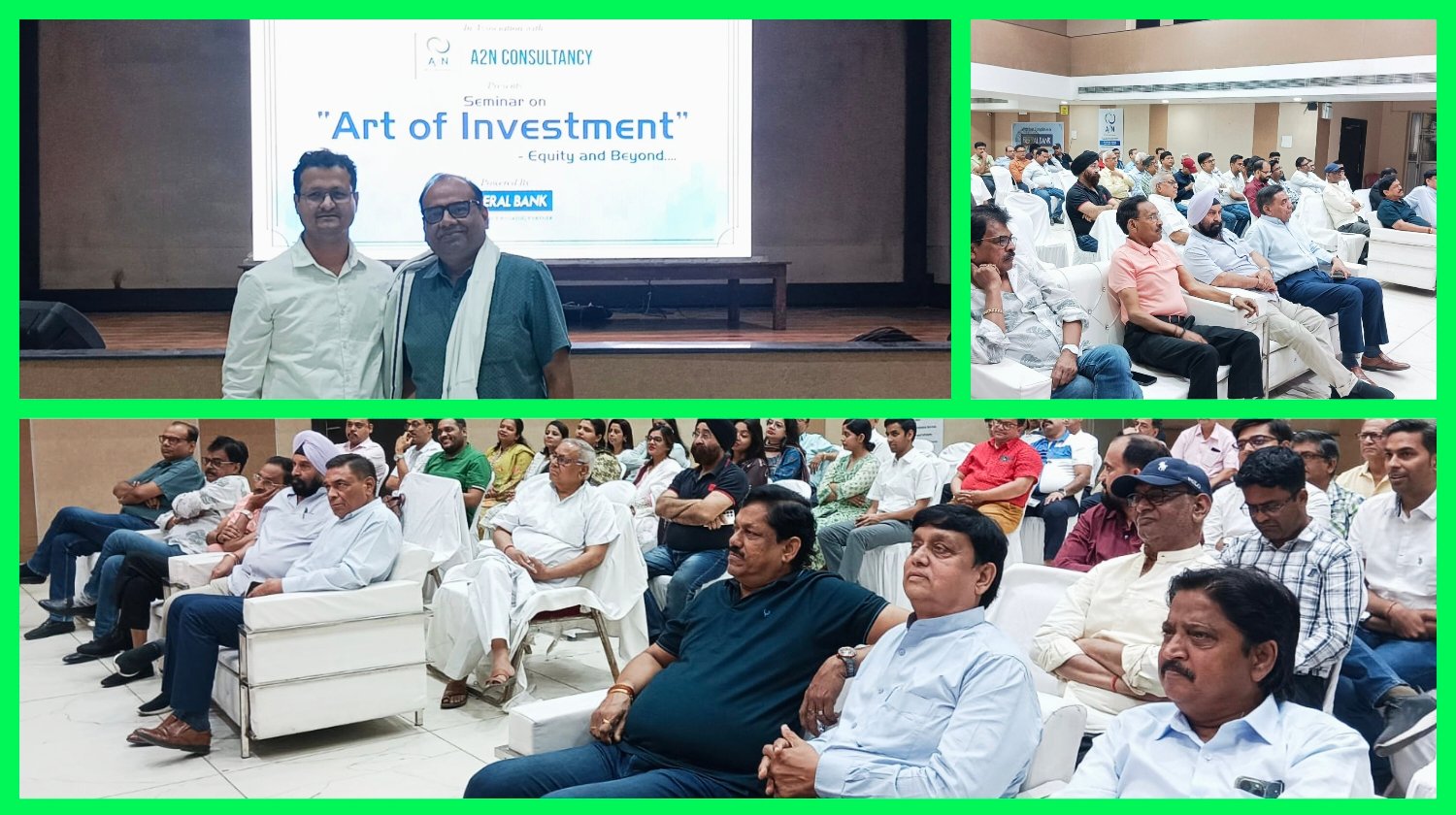 आज आसनसोल मरचेंट चैंबर ऑफ़ कॉमर्स एंड इंडस्ट्रीज की तरफ से गुजरात भवन में एक सेमिनार का आयोजन किया गया इस सेमिनार का उद्देश्य आम लोगों को निवेश के बारे में जागरूक करना