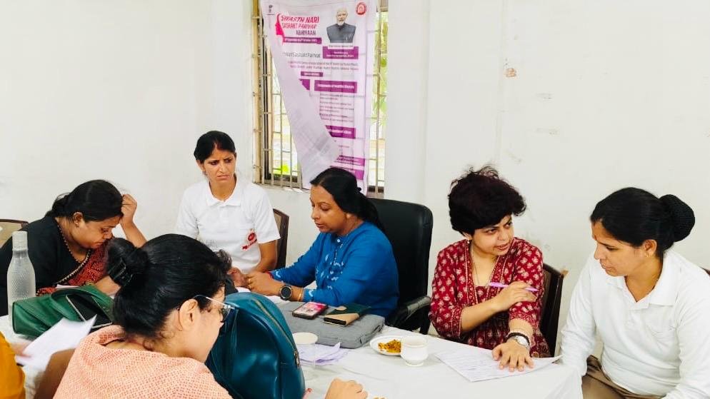आसनसोल मंडल में स्वस्थ नारी सशक्त परिवार अभियान का आयोजन