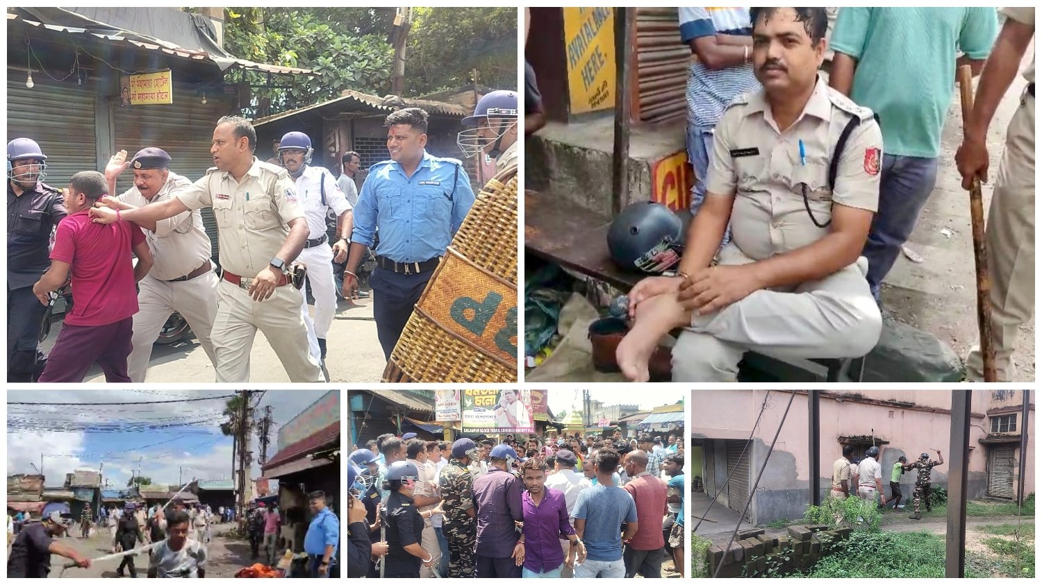 आसनसोल चितरंजन मुख्य मार्ग पर देंदुआ के ईसीएल अस्पताल के पास हुए एक सड़क हादसे में जीवन बीमा एजेंट अशोक महतो की हुई मौत , लोगों ने की प्रदर्शन,चला कई घंटे तक पथ अवरोध ,पुलिस ने की लाठी चार्ज पथ अवरोध हटाने के लिए ।