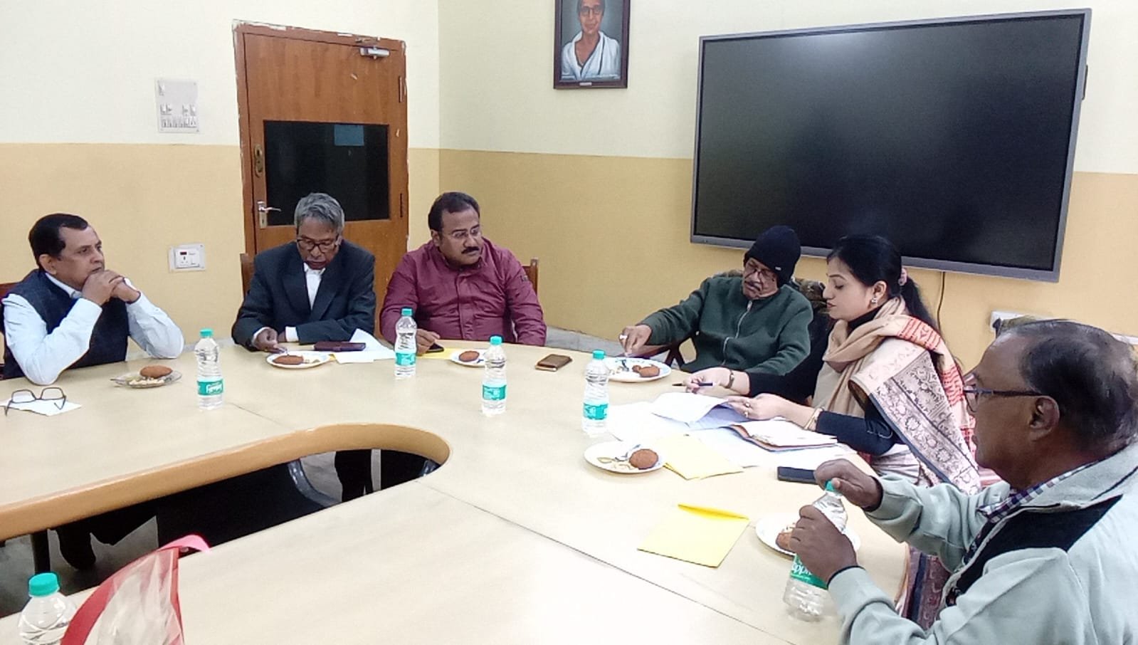 बैठक में आसनसोल गर्ल्स कॉलेज के विकास को लेकर हुए विस्तृत चर्चा