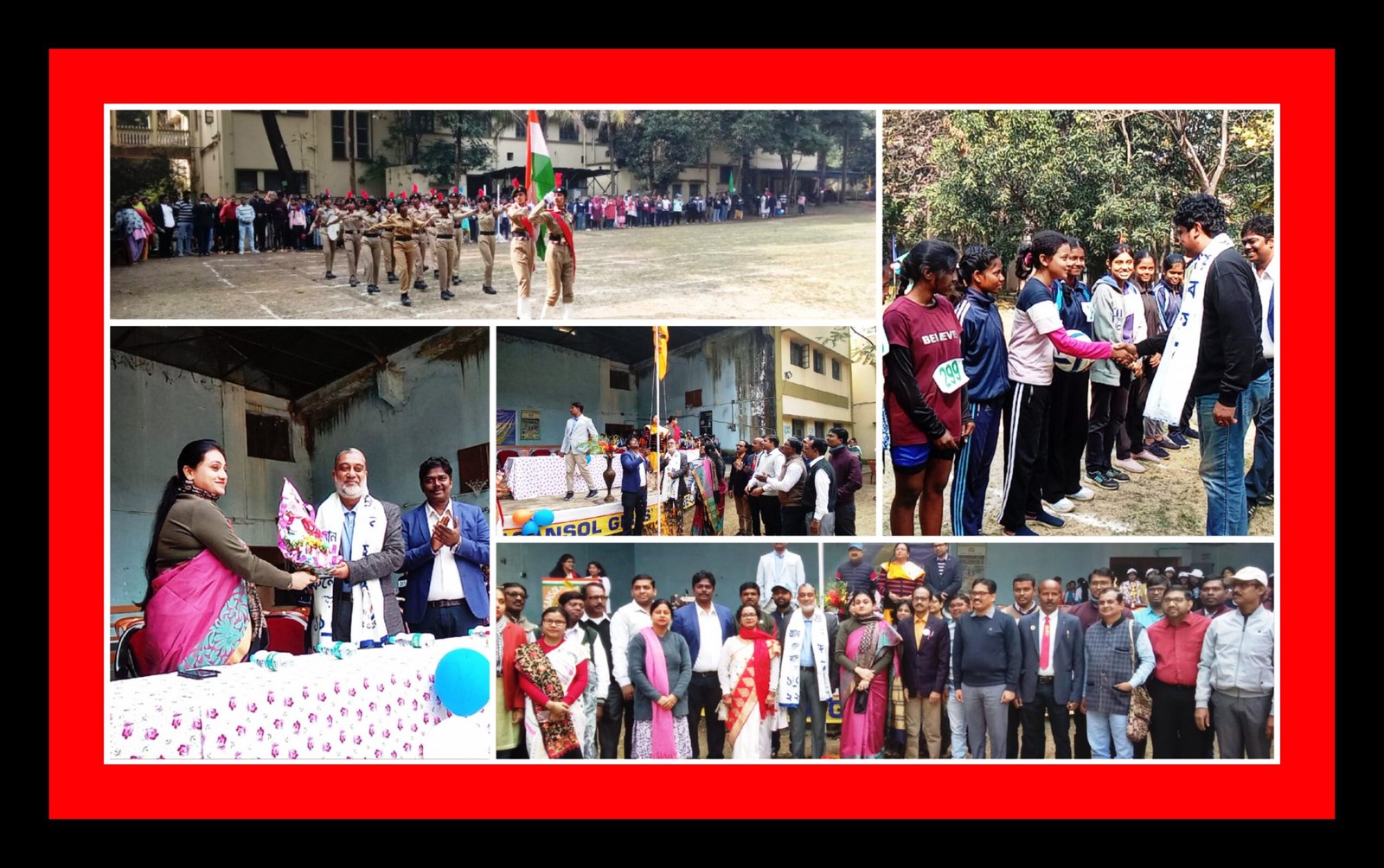 আসানসোল গার্লস কলেজে বার্ষিক ক্রীড়া প্রতিযোগিতার আয়োজন………….. আসানসোল, ১০ ডিসেম্বরঃ