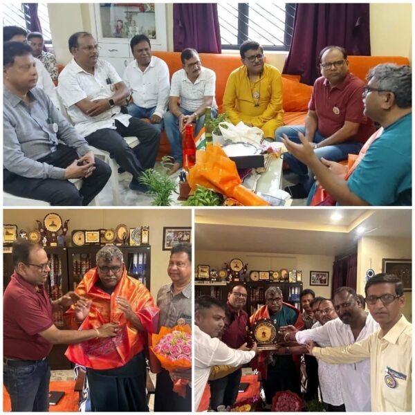 आसनसोल सबडिविजनल मार्बल एंड हार्डवेयर एसोसिएशन ने विधायक जितेंद्र तिवारी को किया सम्मानित