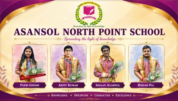 Asansol North Point School Honours 2026 Academic Achievers in Grand Felicitation Ceremony