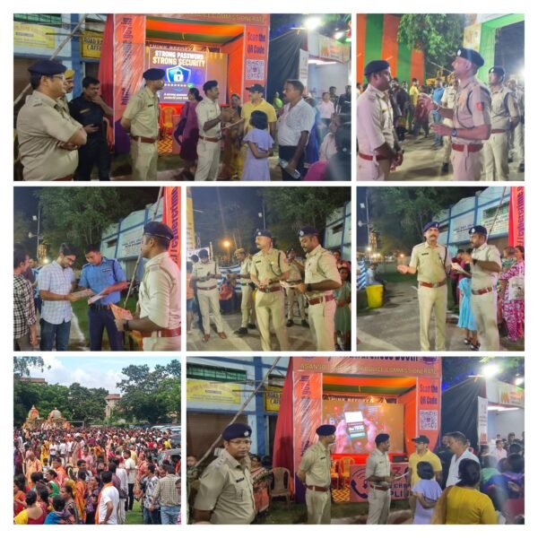Cyber Safety Takes Center Stage at Rath Yatra: Asansol-Durgapur Police Set Up 9 Awareness Booths